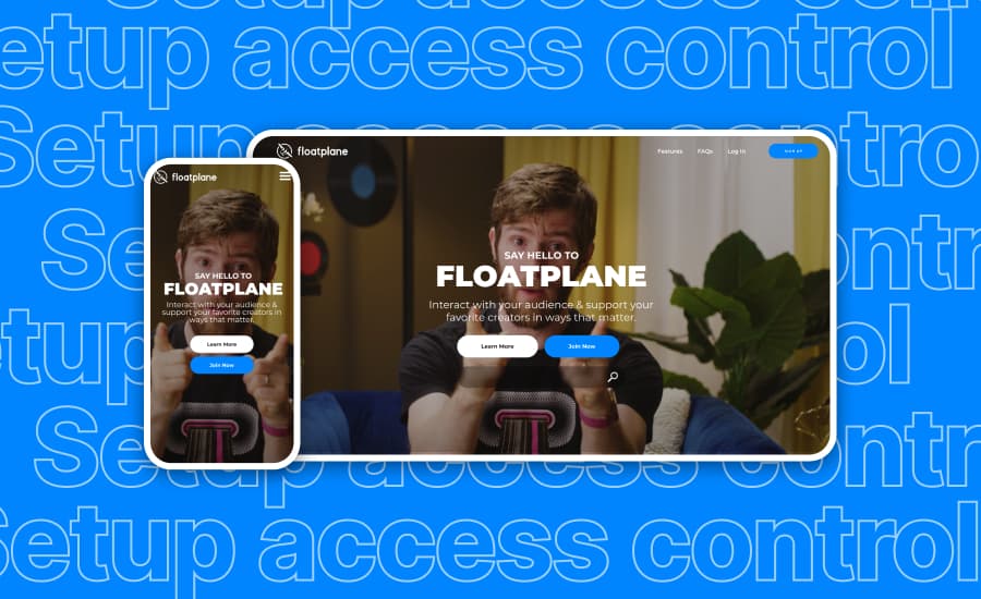 Floatplane case study